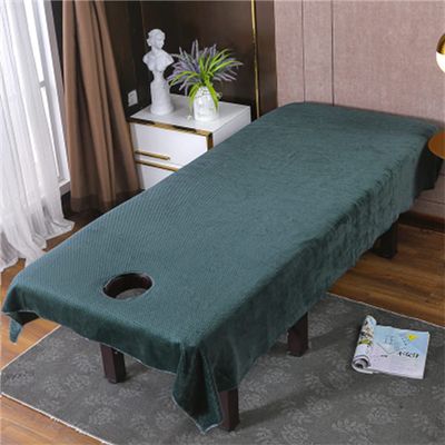 Bed Sheet Cover Soft Beauty Salon Spa Massage Table Cloth Fully Wrap Around Sides Sheets For Beauty Salons Waterproof Protective Massage Table Bed Cover Anti-slip Withbreathinghole-B 47x79inch(120x200