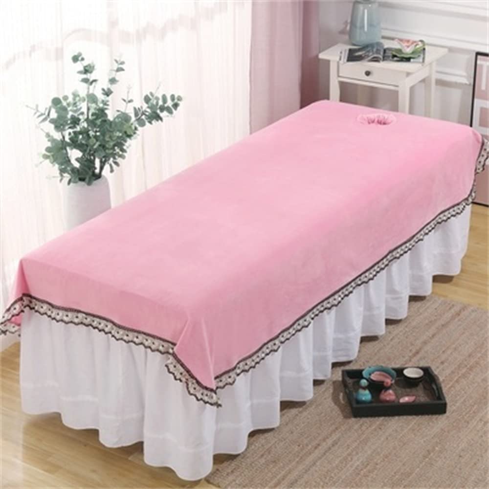 SPA Center Bed Sheets Anti-slip Fully Wrap Around Sides SPA Massage Table Cover Mat Breathable Massage Table Sheet Oil-resistant Massage Table Cloth Waterproof For Beauty Salon Spa-C 31x79inch(80x200c