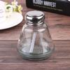 Zerodeko 1pc Glass Pump Bottle Lightweight Press Dispenser for Makeup More Container for Home Outdoor Use Easy to Clean Portable view 3