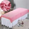 Beauty Salon Massage Waterproof Pure Color Protective Massage Table Bed Cover Washable Sheets For Beauty Salons Anti-slip Massage Sheet Cover Pure Color For Massage Tables And Spas-B 47x79inch(120x200 view 1