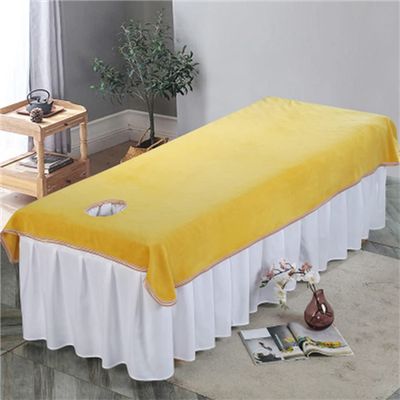 Beauty Salon Massage Waterproof Pure Color Protective Massage Table Bed Cover Washable Sheets For Beauty Salons Anti-slip Massage Sheet Cover Pure Color For Massage Tables And Spas-A 31x79inch(80x200c