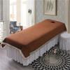 Protective Massage Table Bed Cover Oil-resistant Salon Bed Sheet Cover Waterproof SPA Salon Table Cover Reusable Massage Table Sheet Set Fully Wrap Around Sides For Beauty Salonspa-D 47x83inch(120x210 view 1