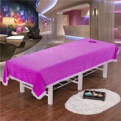 SPA Massage Table Cover Mat Breathable Massage Fitted Sheet Oil-resistant Massage Table Sheet Soft SPA Massage Table Cover Mat Massage Table Not Included For Massage Tables And Spa-J 47x87inch(120x220