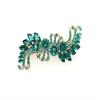 Faship Gorgeous Emerald Green Crystal Hair Barrette Clip view 2