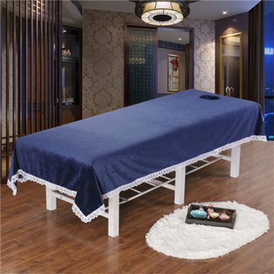 SPA Massage Table Cover Mat Breathable Massage Fitted Sheet Oil-resistant Massage Table Sheet Soft SPA Massage Table Cover Mat Massage Table Not Included For Massage Tables And Spa-G 47x87inch(120x220