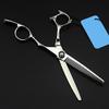 Hair Cutting Shears, 6 Inch Upscale Professional Japan 440c Hair Scissors Cutting Barber Hair Salon Scisors Thinning Shears Hairdressing Scissors (Size : Set with bag) view 4