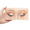 Makeup Practice Face Board 3D Realistic Pad, Reusable eyeshadow practice eyes for Makeup Artist Board Makeup Practice, Eyeshadow Eyeliner Eyebrow Mapping Realistic Face Skin make up practice face view 1