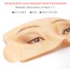 Makeup Practice Face Board 3D Realistic Pad, Reusable eyeshadow practice eyes for Makeup Artist Board Makeup Practice, Eyeshadow Eyeliner Eyebrow Mapping Realistic Face Skin make up practice face view 2