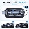 BAGSMART Toiletry Bag for Men, Large Travel Toiletry Organizer, Dopp Kit Water-resistant Shaving Bag for Toiletries Accessories - Black view 4