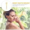minkissy Long Handle Back Scrubber Bath Brush for Deep Cleaning and Exfoliating Skin Portable Body Brush for Shower Use for Massaging and Promoting Circulation view 3