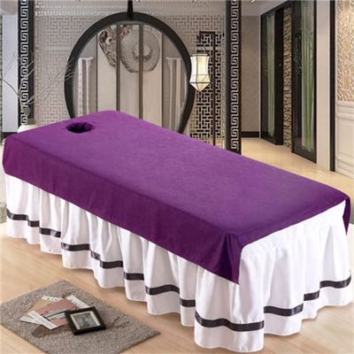 Bed Sheet Cover Waterproof Beauty Salon Bed Sheets Fully Wrap Around Sides Beauty Massage SPA Couch Cover 5-piece Protective Massage Table Bed Cover Anti-slip For Beauty Salon Spa-C 31x75inch(80x190cm