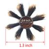 100% Boar Bristle Round Hair Brush-1.3 Inch &1.8 Inch view 3