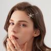 5Pcs Star Hair Clips Sparkly Hair Pins Metal Alloy Rhinestone Bobby Pins Hair Accessories for Woman view 3