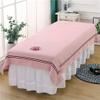 Facial Bed Cover With Face Hole Professional Breathable Salon Bed Sheet Cover Soft SPA Massage Table Cover Mat Anti-slip SPA Salon Table Cover Washable For Massage Tables And Spas-D 47x79inch(120x200c view 1