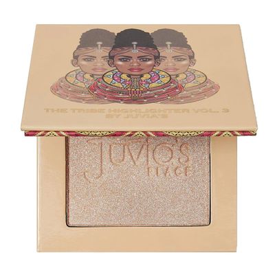 Juvia's Place - Tribe Highlighter Vol. 3 - Glow Highlighter Face Makeup Powder - Shimmering Glow Finish perfect for cheekbones, Radiant Mineral Shimmer, Illuminating Powder