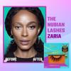 Juvia's Place Nubian Eyelashes Zaria - Eyelash Extension for Day or Night Use, Vegan Mink Lashes, Cruelty-Free Fluffy Lashes, Reusable Adhesive, Matte Black Mink Eyelashes Natural Look view 3
