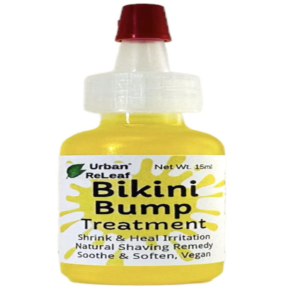 Urban ReLeaf Bikini Bump Treatment ! Shrink & Heal Irritation. Natural Shaving Remedy, Soothe & Soften Bumps, Scars, Ingrown Hairs, Razor Burn. Lighten Dark Spots. Made in USA.