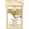 R-NEU 400 Bamboo Cotton Swabs, Dual Tipped, 3 Inch 100% Biodegradable Natural Cotton Qtips for Ears, Makeup, Cleaning, Home, Baby Care (400 Count) view 1