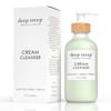 Deep Steep Cream Cleanser, 7.8 oz  Gentle Daily Face Wash with Shea Butter, Coconut, Jojoba & Sunflower Oils, Green Tea & Hibiscus  Vegan, Clean Beauty Skincare, Calming Hydration view 1