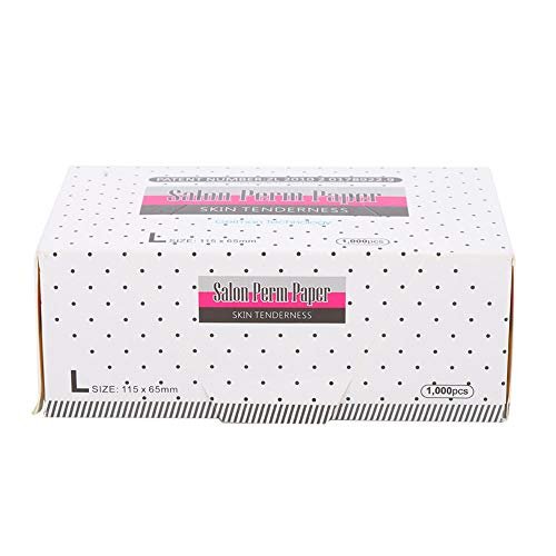 Hair Perm Paper, Ultra Thin Hair Perm Paper Mesh Breathable Perming Paper Hairdressing Tool, Approx. 10 x 6.5cm Styling Hair in Salon or at Home
