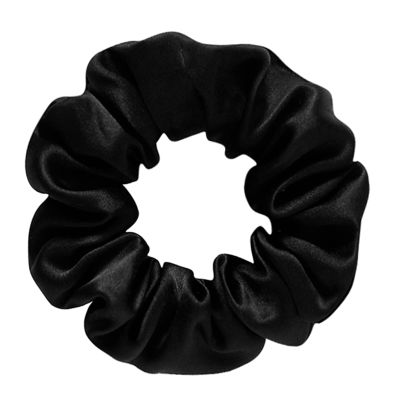 SOBONNY 100% Mulberry Silk Hair Ties, No-Damage Frizz Prevention for Sleep and Night, Hair Accessories for Women (Black)