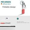 MR.GREEN Compact Nail Clippers Foldable Nail Cutters Manicure Tools Portable Fingernail Clipper with Key Chain Nail Scissors (Red) view 3
