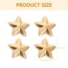 EXCEART 200pcs Three Charms Girl Manicure Metal Decor for Jewelry Making for Home view 2