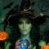 Yeweian 16 Colors Green Glitter Matte Eyeshadow Makeup Palette,Elphaba Witch Costume Eyeshadow Makeup, Forest Green Yellow Colorful Eye Shadow Plattet for Witch Cosplay Halloween SFX Makeup view 2