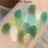Yeweian 16 Colors Green Glitter Matte Eyeshadow Makeup Palette,Elphaba Witch Costume Eyeshadow Makeup, Forest Green Yellow Colorful Eye Shadow Plattet for Witch Cosplay Halloween SFX Makeup view 4