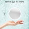 MIYADIVA 25X Magnifying Mirror Suction Cup for Easy Mounting, Use for Makeup Mirror, Travel Stick on Shower Mirror for Plucking Eyebrows 6 Inch view 2