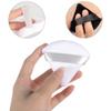 8 facial soft triangle puffs, 5 makeup mini puffs, wet and dry makeup tools, used for powder, mineral powder, body powder, foundation make-up, washable powder puffs view 3