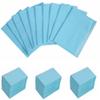 13" x 18" Dental Bibs Disposable Pack of 125,Soft and Waterproof Dentist Bibs for Dental Tray Covers,Tattoo Bib Sheet and Nail Table Cover Supplies (Blue) view 1