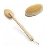 MOOKEENONE 1 Pack x Body Brush, Eco-Friendly Wooden Long-Handled Bath Shower Body Back Dry Skin Cleaning Tool Spa Scrubber Brush view 1