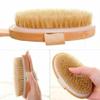 MOOKEENONE 1 Pack x Body Brush, Eco-Friendly Wooden Long-Handled Bath Shower Body Back Dry Skin Cleaning Tool Spa Scrubber Brush view 3