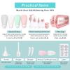 18 Pcs Travel Bottles for Toiletries Gym TSA Approved, Leak Proof with Bandage Silicone Squeezable 3oz for Toner Shampoo Conditioner Lotion Body Wash with Toothbrush Cover Tag and Wash Bag view 2