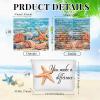 20 Pcs Employee Appreciation Gifts Bulk for Volunteer Coworkers Christmas You Make a Difference Cosmetic Bags Pouch with Starfish Motivational Cards for Teacher Office Staff view 2