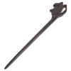 Lurrose Wooden Hair Stick, Vintage Hair Bun Maker, Chinese Retro Wood Chopstick for Women and Girls view 1