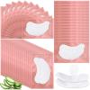 500 Pairs Under Eye Gel Pads Natural Eyelash Extension Gel Pads Patches Kit for Eyelash Extension Supplies Bulk Beauty Tools, Fit Most Eye Shape view 1
