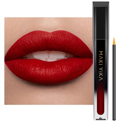 MAKI YIKA Red Lipstick for Women Color Stay Long Lasting Lipsticks Smudgeproof Matte Liquid Lipstick Transferproof Cruelty-Free Lip Color |Trust You