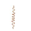 Chamvino 6PCS Dreadlocks braid hair loops Retro spinning spiral hairpin Dreadlocks Beads Braiding Hair Decorations Hair Jewelry for Women(Rose gold) view 3