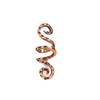 Chamvino 6PCS Dreadlocks braid hair loops Retro spinning spiral hairpin Dreadlocks Beads Braiding Hair Decorations Hair Jewelry for Women(Rose gold) view 4