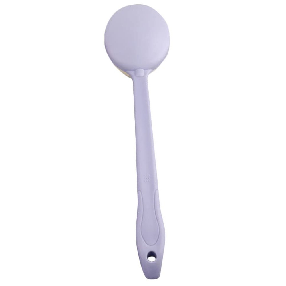 Beavorty Daily Use Long Handle Body Shower Brush for Back Cleaning Soft Bristles Exfoliating Bath Scrubber for Skin Health and Circulation Bath Accessory for Men and Women