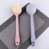 Beavorty Daily Use Long Handle Body Shower Brush for Back Cleaning Soft Bristles Exfoliating Bath Scrubber for Skin Health and Circulation Bath Accessory for Men and Women view 3