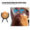 1 Pair Handlebar Mustache Training Wheel, Mustache Styling Template Shaping Tool For Men, Portable Wood Gel Handlebar Mustache Training Wheels view 3