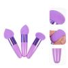 Beavorty 3pcs Portable Makeup Pens Set Travel-friendly Cosmetic Tools Makeup Sponges for Easy Application Includes Mushroom Heart-shaped and Angled Tips for Fashion Enthusiasts view 2