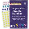 Livaclean Star Pimple Patches for Face w/ Hydrocolloid, Tea Tree oil & Salicylic Acid - Zit Stickers, Hydrocolloid Acne Patches for Face - Cute Pimple Patch, Acne Stickers view 1