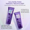LOreal Paris Sulfate Free Brass Toning Purple Shampoo for Blonde, Bleached, Silver, or Brown Highlighted Hair, EverPure, 23 Fl Oz (Packaging May Vary) view 3
