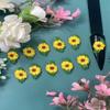 4D Sunflowers Glow in The Dark for Nail (10Pcs) view 1