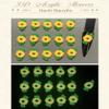 4D Sunflowers Glow in The Dark for Nail (10Pcs) view 3