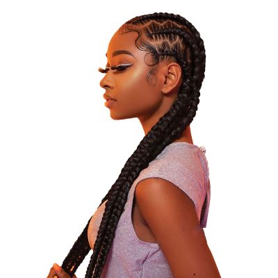 Sensationnel X-pression prestretched braiding hair - 3x braid 58 inch all kanekalon flame retardant synthetic braid for box braids and twists (1 pack, GREEN)
